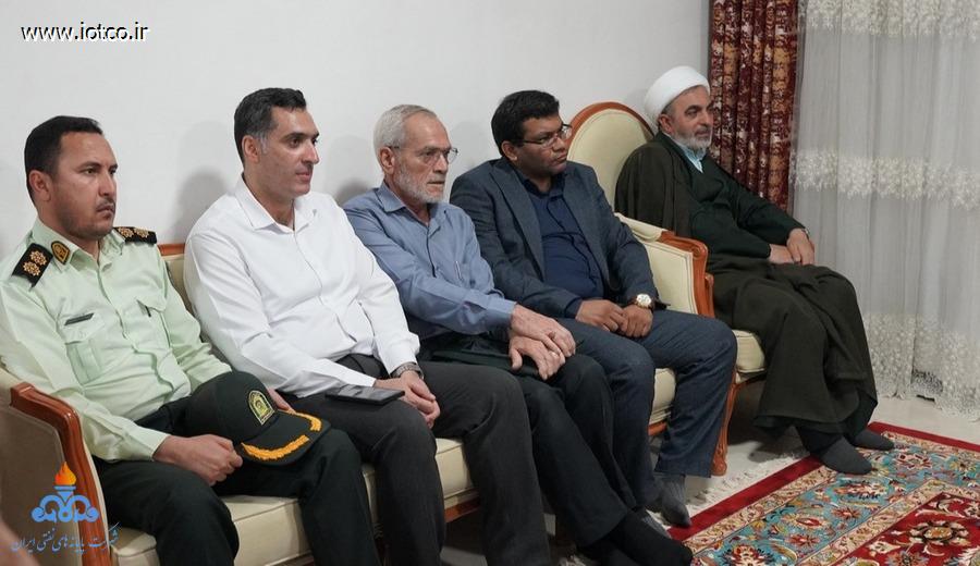 دیدار با خانواده شهید درودگاهی + هفته دولت +خارگ 5