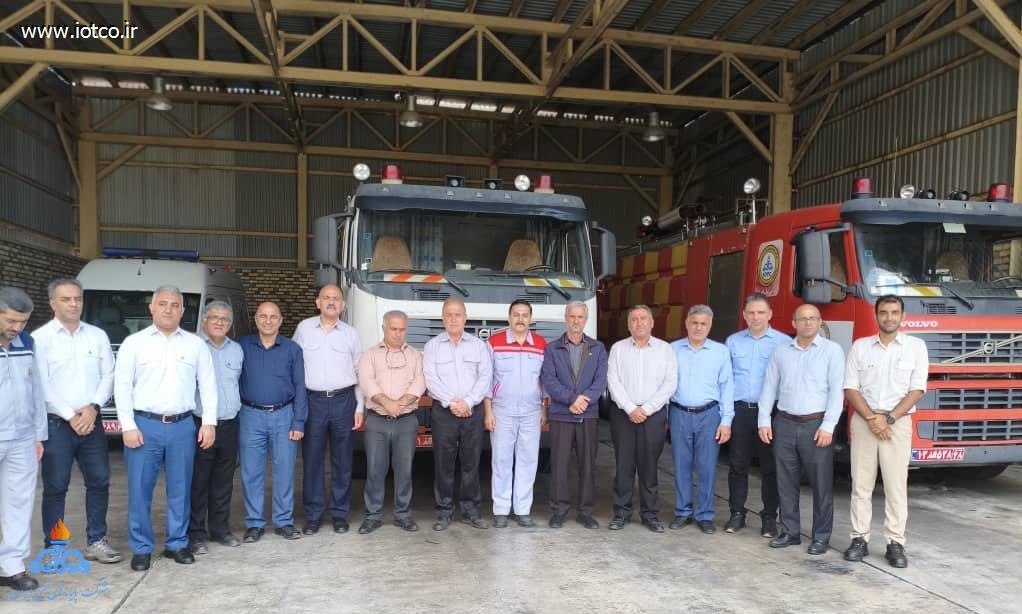 گرامیداشت روز آتش‌نشانی و ایمنی +مناطق عملیاتی+ شرکت پایانه‌های نفتی ایران 7