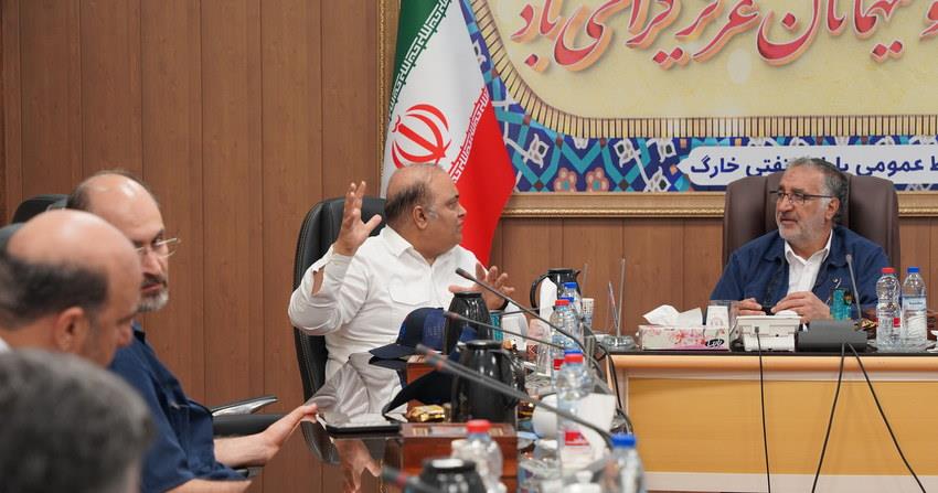 بازدید+مدیرعامل +از پروژه‌ها+پایانه خارگ +عباس اسدروز+میری 8