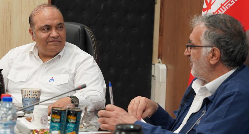 بازدید+مدیرعامل +از پروژه‌ها+پایانه خارگ +عباس اسدروز+میری 4