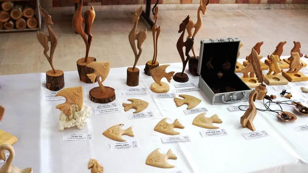 نمایشگاه منبت و پیکرتراشی +پایانه نفتی خارگ 5