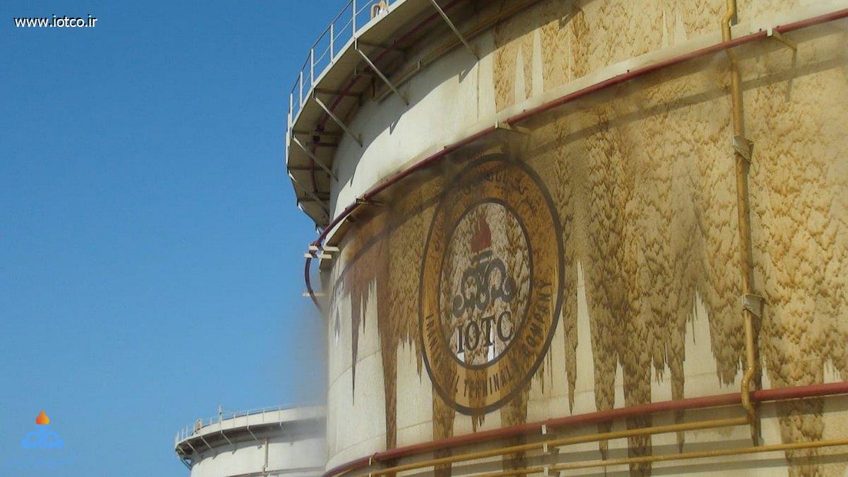 مدیر پایانه نفتی شمال + مانور اطفای حریق 1