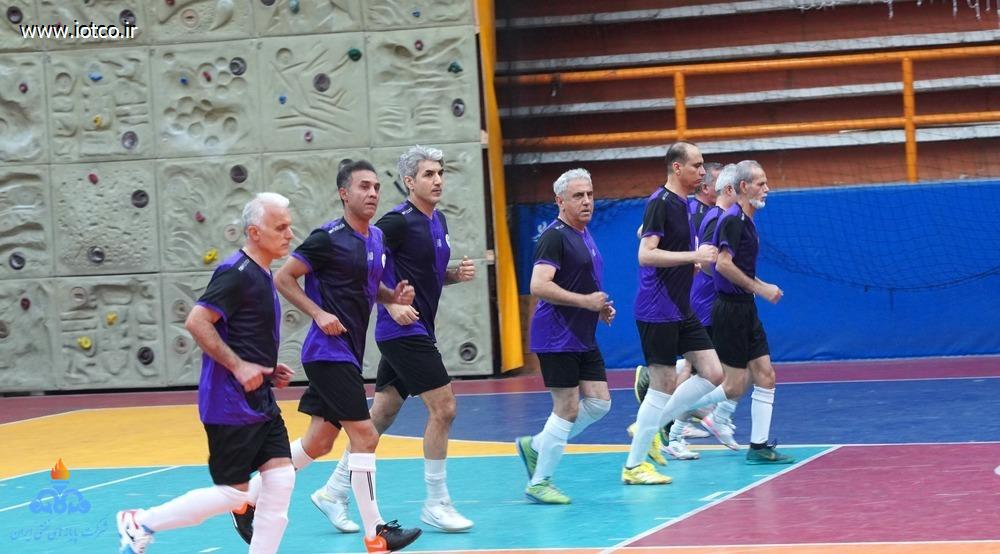 فوتسال کارکنان بالای ۴۵ سال 88
