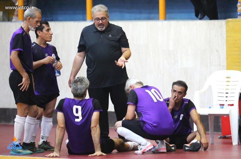 فوتسال کارکنان بالای ۴۵ سال 48