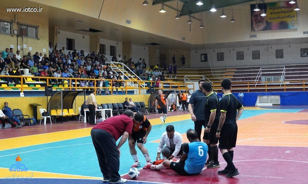 فوتسال کارکنان بالای ۴۵ سال 43