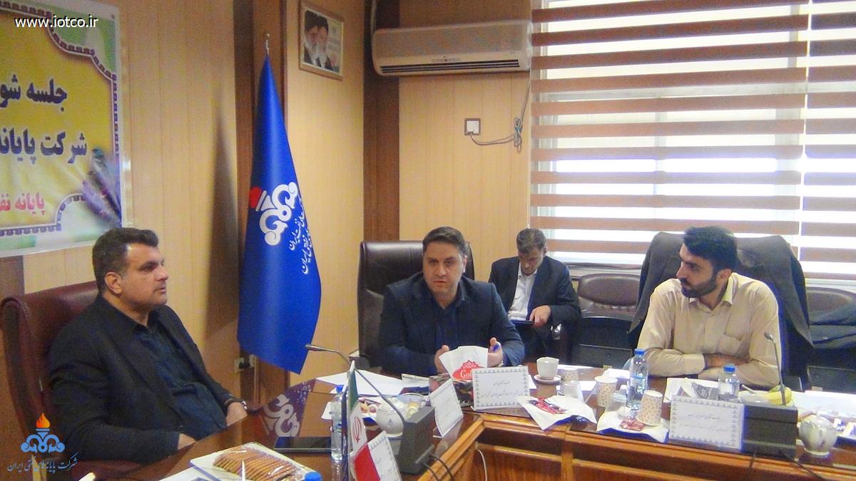 نشست شورای راهبری حراست شرکت پایانه‌های نفتی ایران و شرکت نفت خزر  2