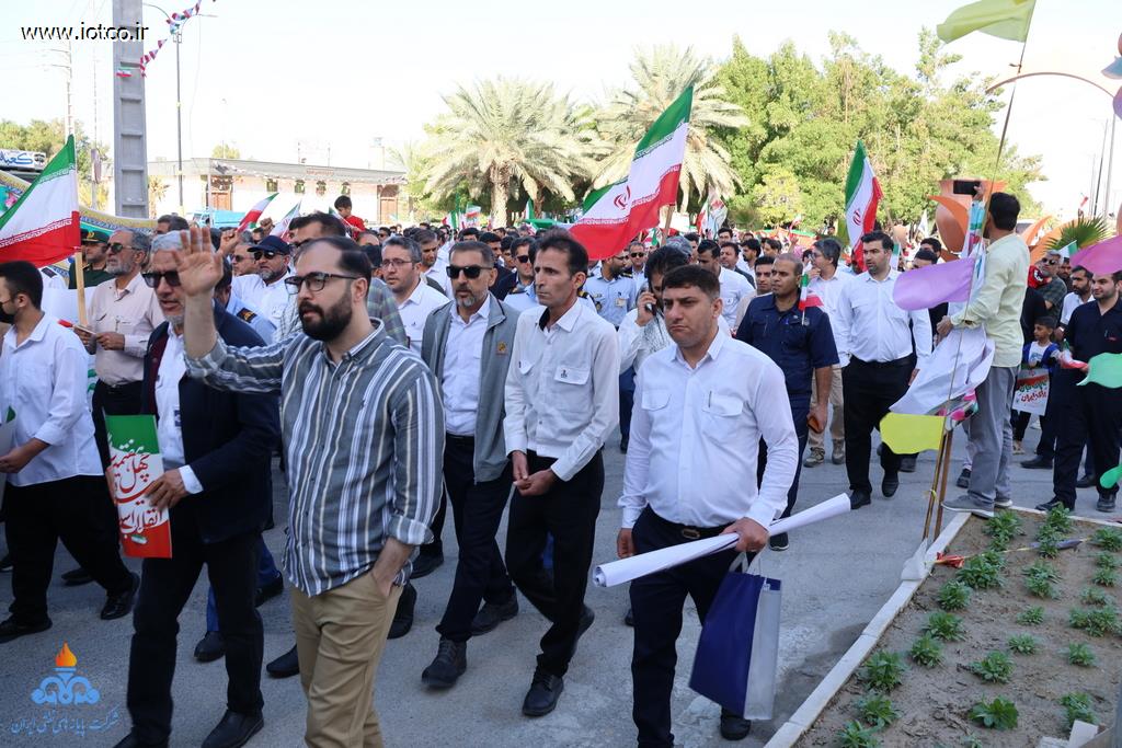 کارکنان شرکت پایانه‌های نفتی ایران + راهپیمایی یوم‌الله ۲۲ بهمن 88