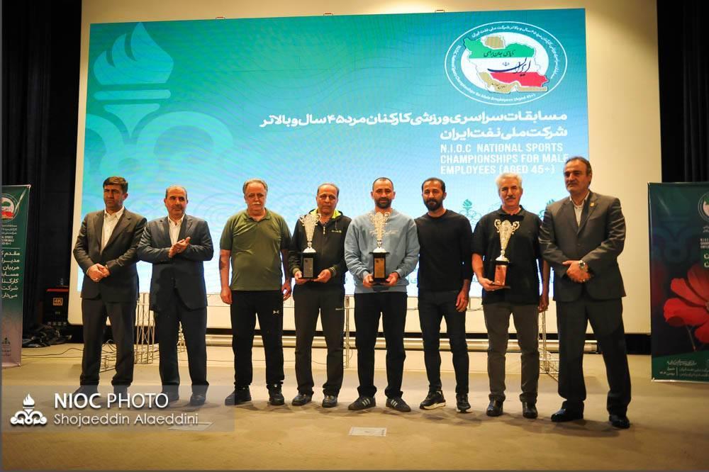 حضور موفق کاروان ورزشی پایانه‌های نفتی ایران در المپیاد کارکنان بالای ۴۵ سال 29