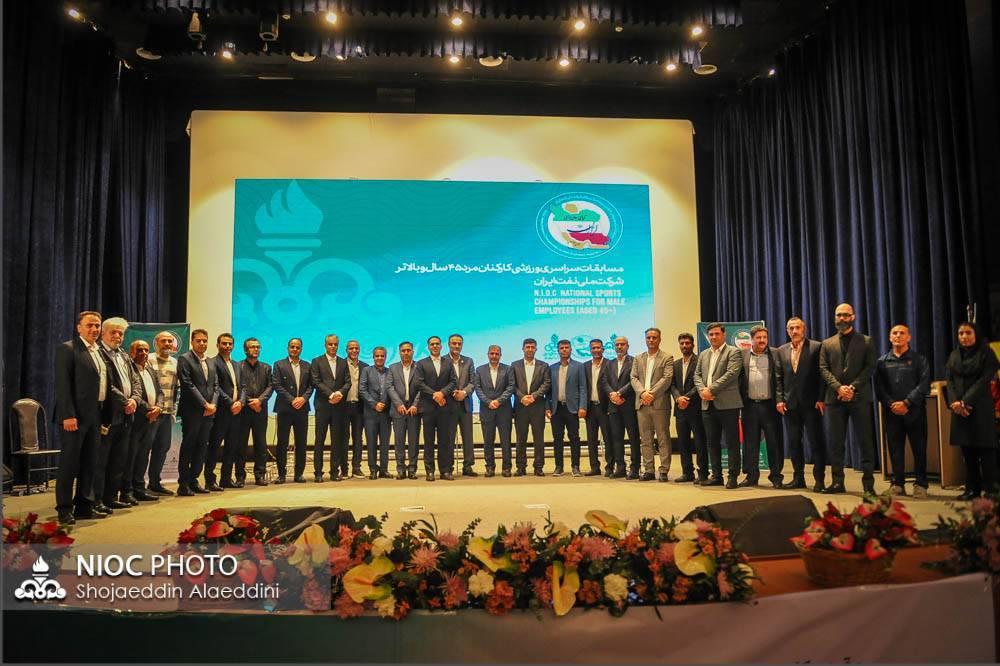 حضور موفق کاروان ورزشی پایانه‌های نفتی ایران در المپیاد کارکنان بالای ۴۵ سال 22