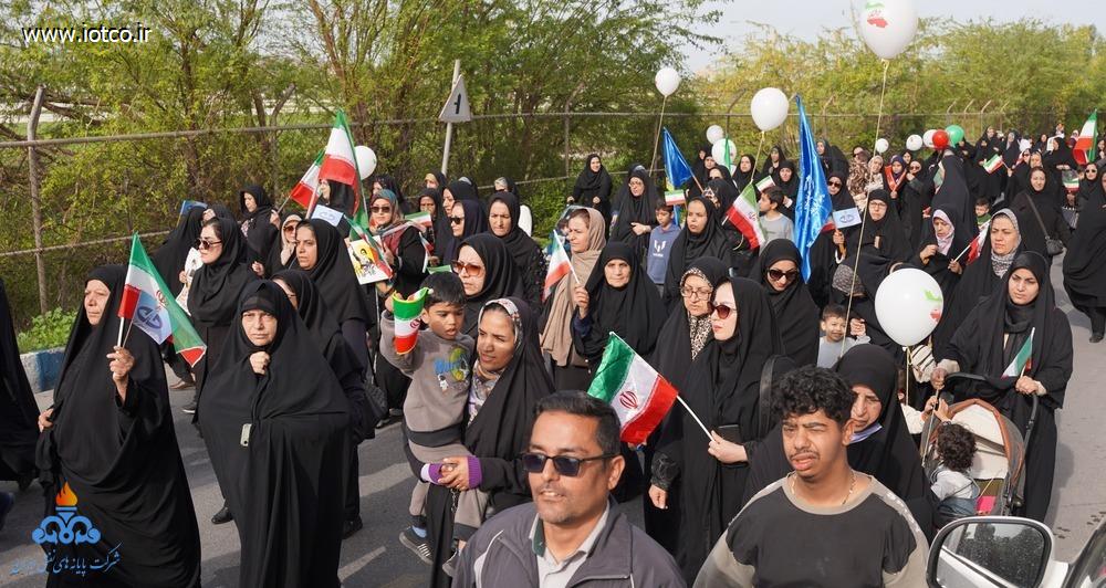 کارکنان شرکت پایانه‌های نفتی ایران + راهپیمایی یوم‌الله ۲۲ بهمن 36