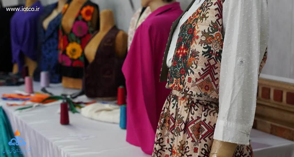 نمایشگاه آثار دوخت و هنر خیاطی در پایانه نفتی خارگ 6