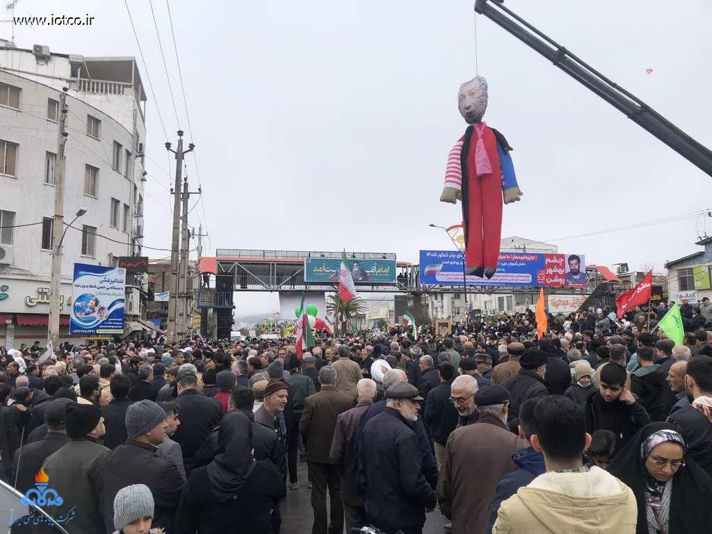 کارکنان شرکت پایانه‌های نفتی ایران + راهپیمایی یوم‌الله ۲۲ بهمن 8
