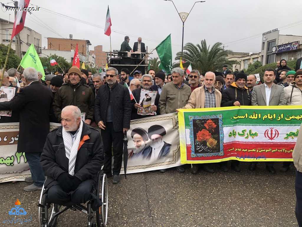 کارکنان شرکت پایانه‌های نفتی ایران + راهپیمایی یوم‌الله ۲۲ بهمن 6