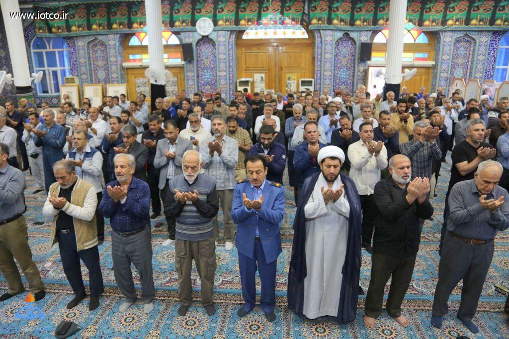 نماز با شکوه عیدسعید فطر در جزیره خارگ  35
