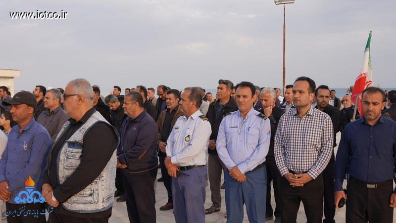 تجمع سوگواران رهبر شهید انقلاب در جزیره خارگ 55