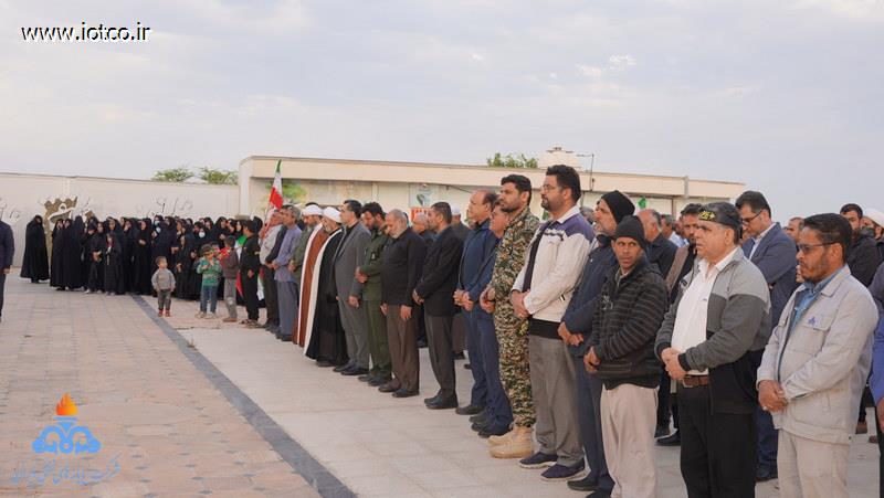 تجمع سوگواران رهبر شهید انقلاب در جزیره خارگ 54