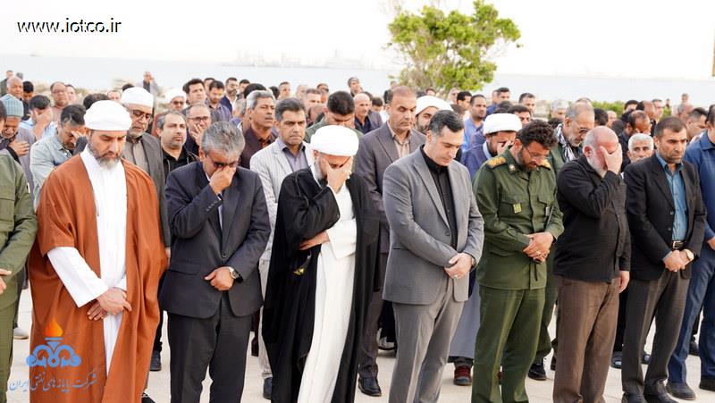 تجمع سوگواران رهبر شهید انقلاب در جزیره خارگ 43