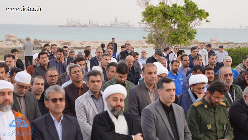 تجمع سوگواران رهبر شهید انقلاب در جزیره خارگ 35