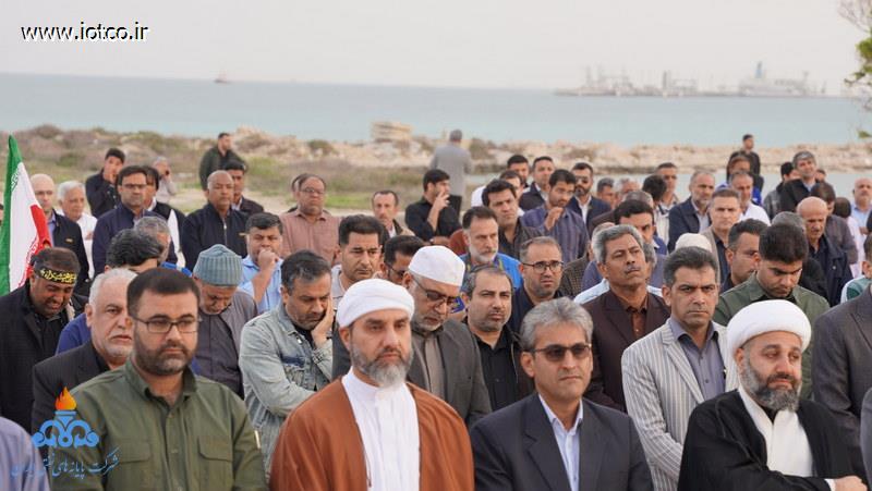 تجمع سوگواران رهبر شهید انقلاب در جزیره خارگ 34