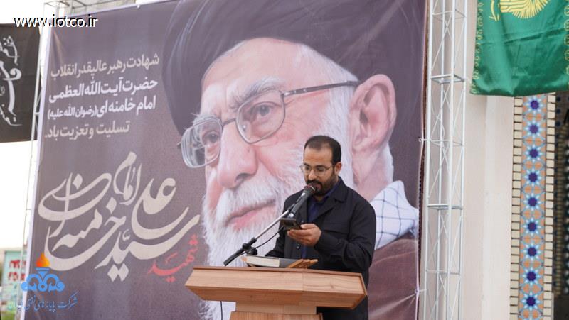 تجمع سوگواران رهبر شهید انقلاب در جزیره خارگ 32