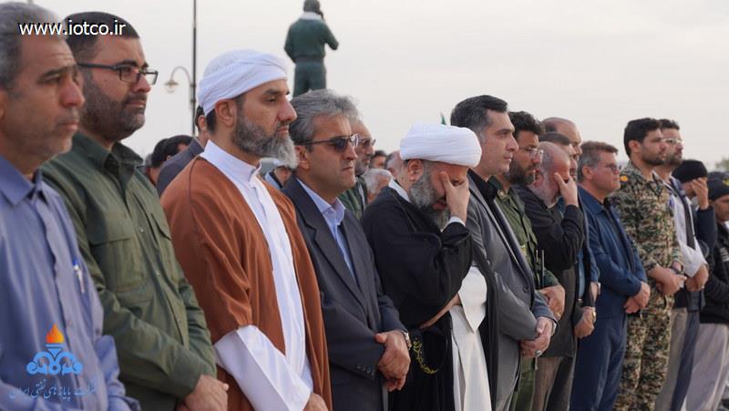 تجمع سوگواران رهبر شهید انقلاب در جزیره خارگ 31