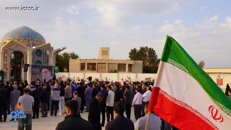تجمع سوگواران رهبر شهید انقلاب در جزیره خارگ 24