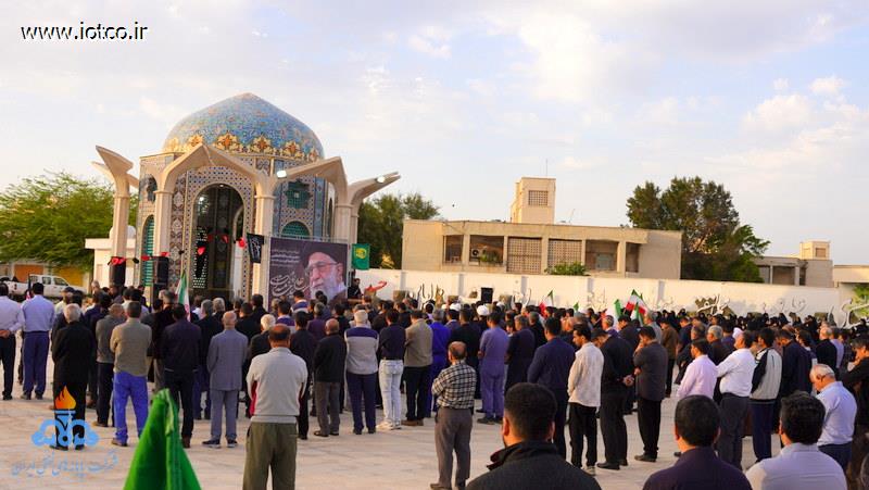 تجمع سوگواران رهبر شهید انقلاب در جزیره خارگ 23
