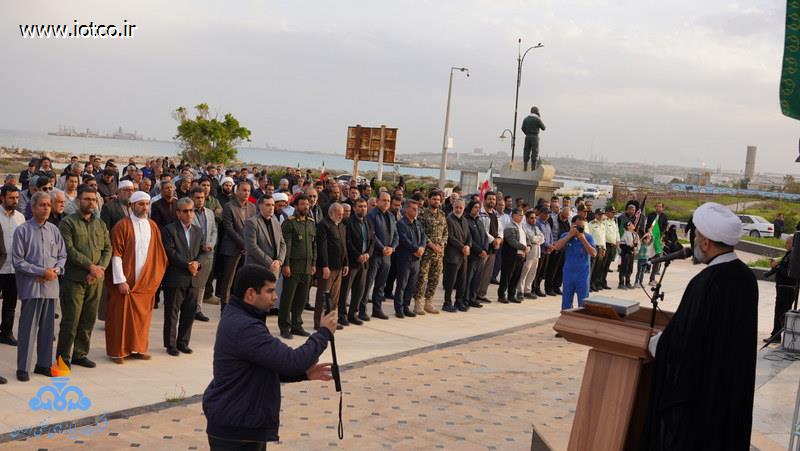تجمع سوگواران رهبر شهید انقلاب در جزیره خارگ 10
