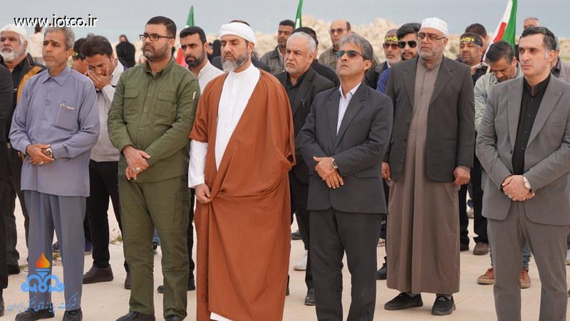 تجمع سوگواران رهبر شهید انقلاب در جزیره خارگ 6