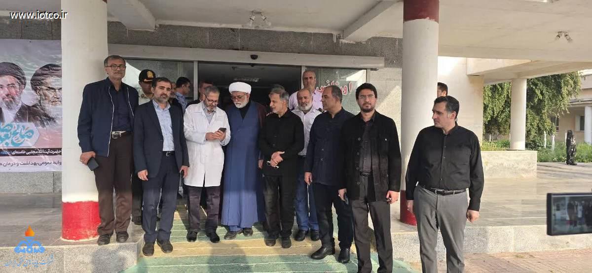 بازدید رئیس و اعضای کمیسیون انرژی مجلس از جزیره خارگ 5