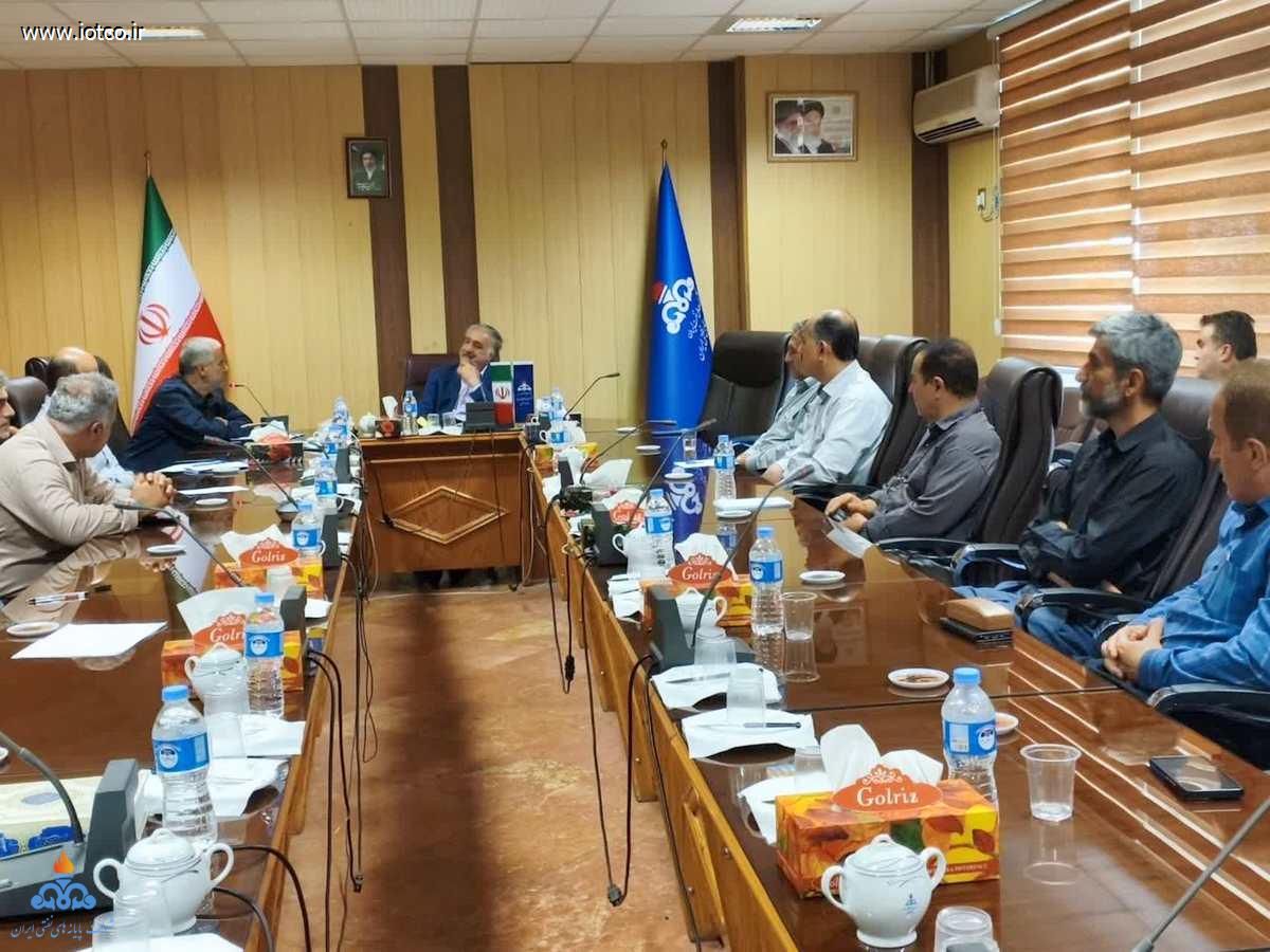 مدیرعامل شرکت پایانه‌های نفتی ایران +ارتقای آمادگی عملیاتی پایانه نفتی شمال 2
