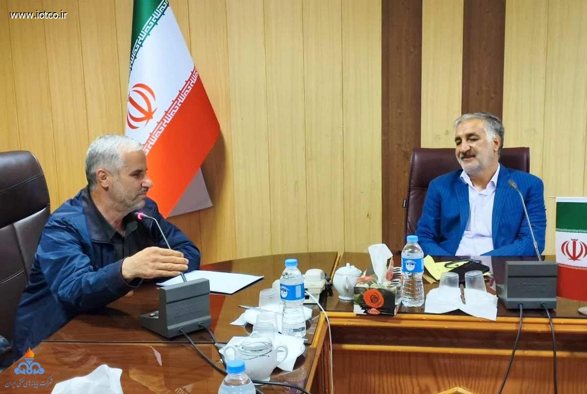 مدیرعامل شرکت پایانه‌های نفتی ایران +ارتقای آمادگی عملیاتی پایانه نفتی شمال 1