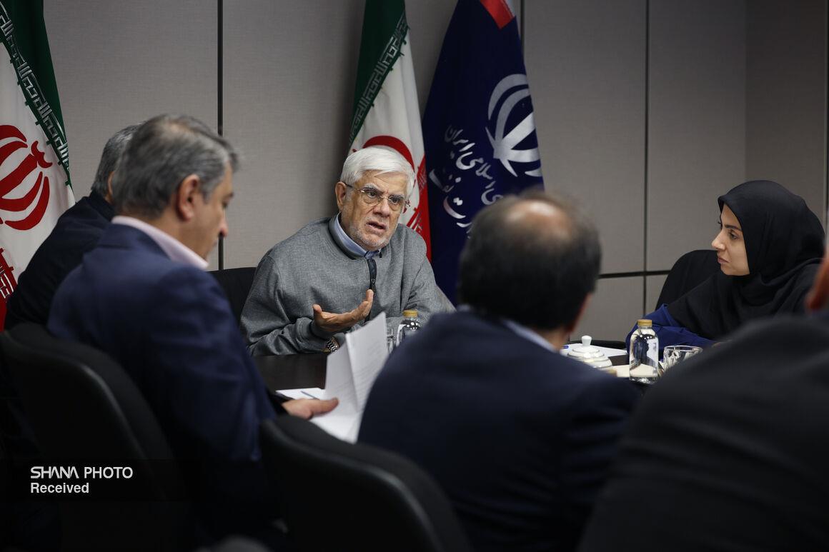 دیدار معاون اول رئیس‌جمهوری با مدیران ارشد شرکت ملی نفت ایران 11
