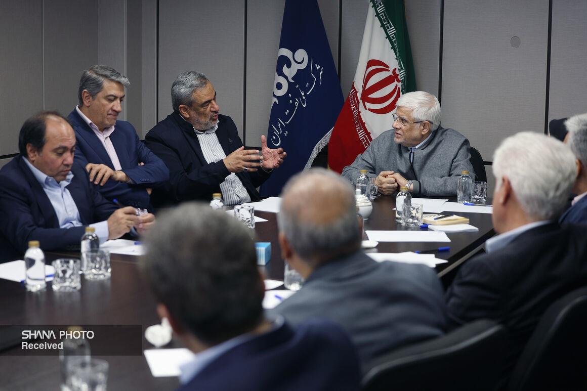 دیدار معاون اول رئیس‌جمهوری با مدیران ارشد شرکت ملی نفت ایران 10