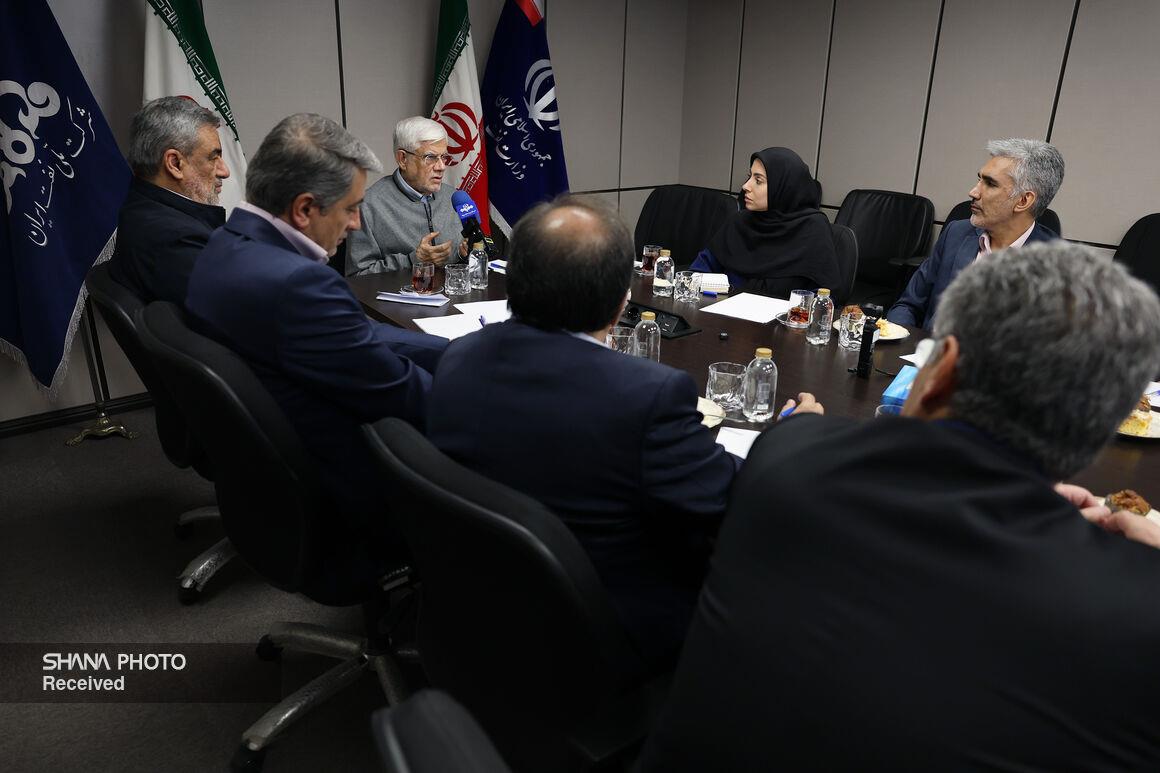 دیدار معاون اول رئیس‌جمهوری با مدیران ارشد شرکت ملی نفت ایران 9