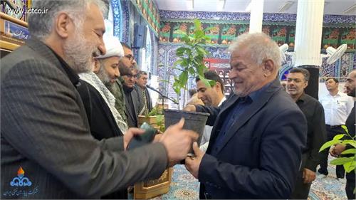 گرامیداشت روز درختکاری به یاد رهبر شهید و شهدای اخیر کشور در پایانه‌ نفتی خارگ
