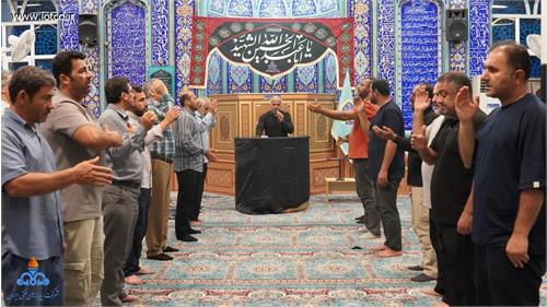 برگزاری مراسم عزاداری شب اول محرم در پایانه نفتی خارگ