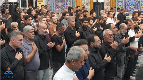 پایانه نفتی خارگ در سوگ سیدالشهدا (ع)