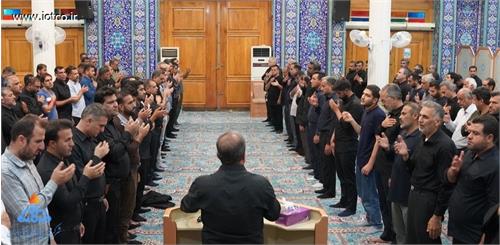 برگزاری باشکوه مراسم شب هشتم محرم در مسجد ولی‌عصر (عج) جزیره خارگ
