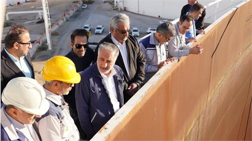 بازدید مدیرعامل پایانه‌های نفتی ایران از پروژه‌های زیرساختی مرکز صادرات نفت کشور