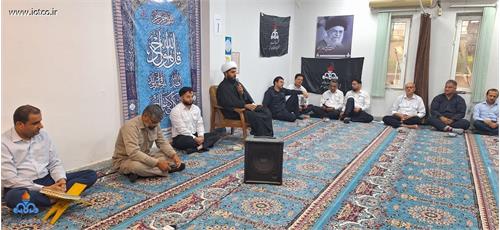 مراسم بزرگداشت چهلمین روز شهادت قائد امت اسلامی در پایانه میعانات گازی پارس جنوبی
