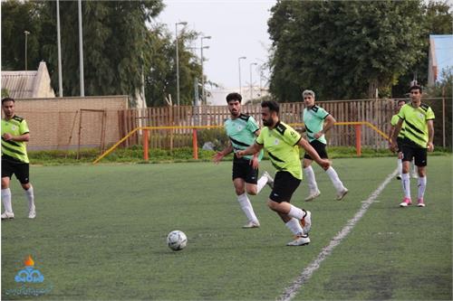 گزارش تصویری (1) مسابقات فوتبال کارکنان پایانه های نفتی ایران در جزیره خارگ