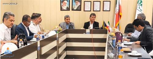 وضعیت نیروی انسانی پایانه نفتی جاسک بررسی شد