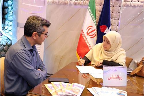 برپایی میز خدمت سلامت به مناسبت هفته سلامت در شرکت پایانه های نفتی ایران