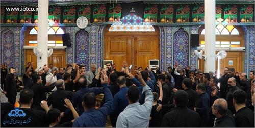 خارگ در سوگ سیدالشهدا (ع)؛ برگزاری آیین ویژه روز عاشورا در مسجد ولی‌عصر (عج)