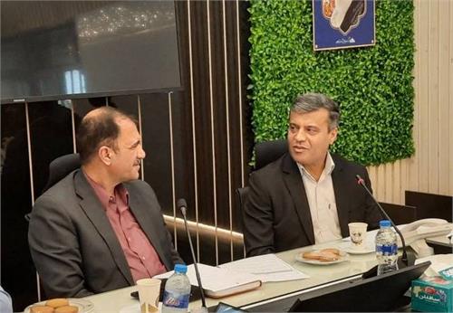 دیدار مدیر عامل شرکت پایانه های نفتی ایران با مدیرعامل پالایشگاه نفت آبادان