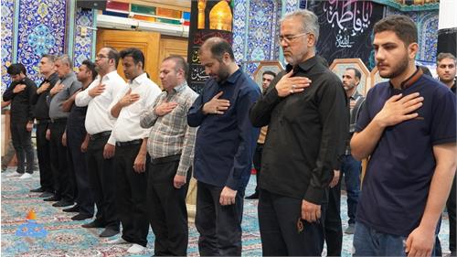 اقامه مراسم عزاداری شب دوم محرم در مسجد ولی‌عصر (عج) خارگ