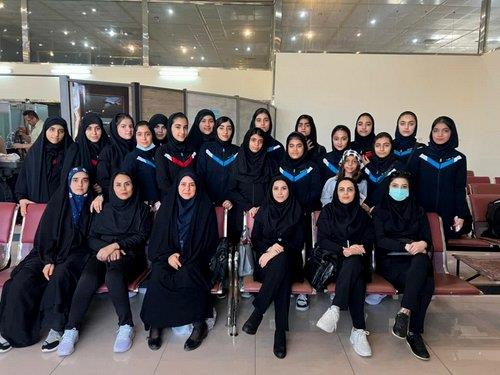 کاروان ورزشی بانوان پایانه های نفتی ایران به مسابقات المپیاد شرکت ملی نفت ایران اعزام شد