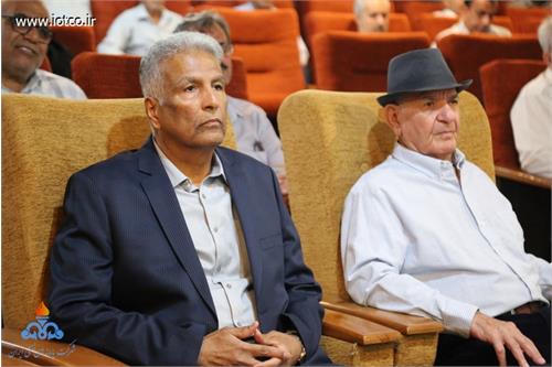 مراسم بازنشستگی رئیس عملیات کشتیرانی پایانه نفتی خارگ برگزار شد