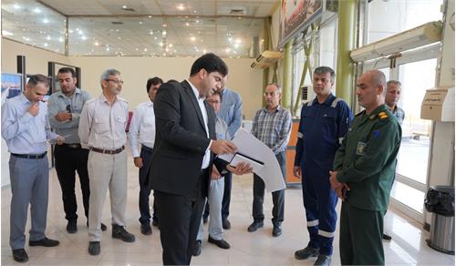 تاکید مدیرعامل شرکت پایانه های نفتی ایران بر تسریع در عملیات تعمیرات و نوسازی فرودگاه خارگ